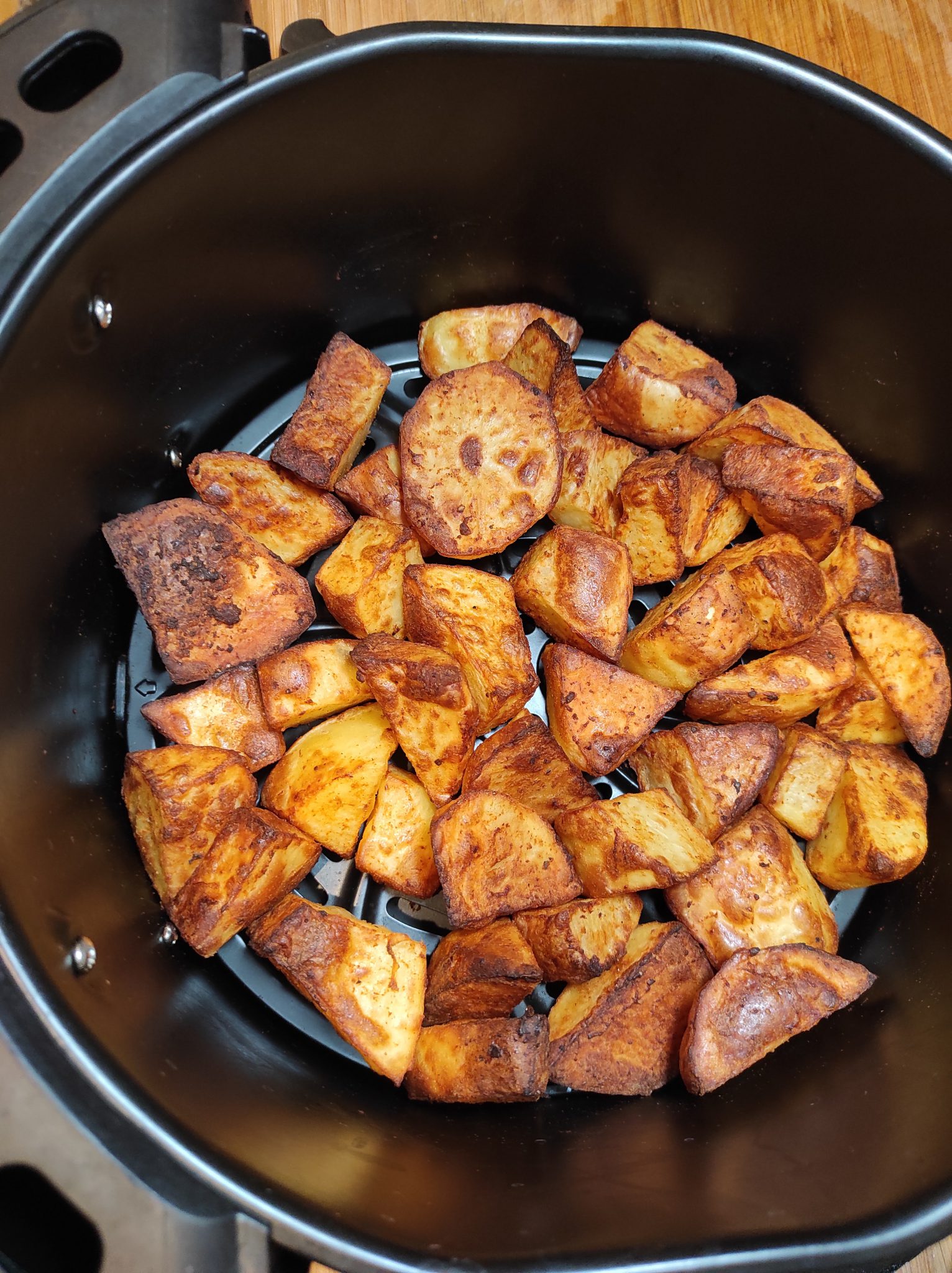 Air Fryer Roast Potatoes The Van Cook